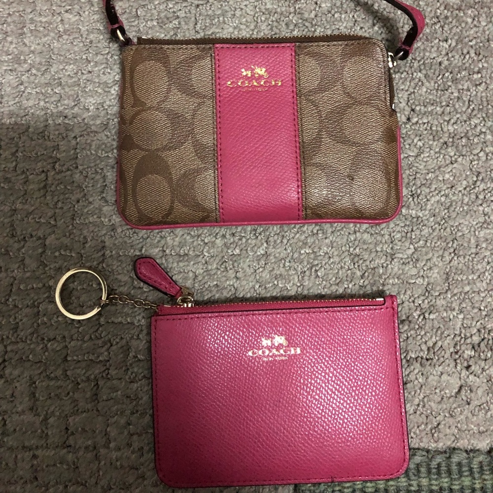 Coach wristlets